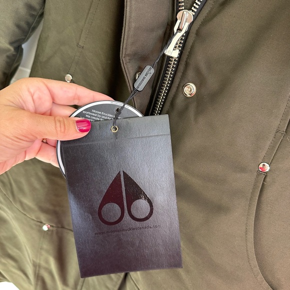 MOOSE KNUCKLES Original Stirling Parka Fur Coat Jacket - NWT Small - Picture 10 of 15